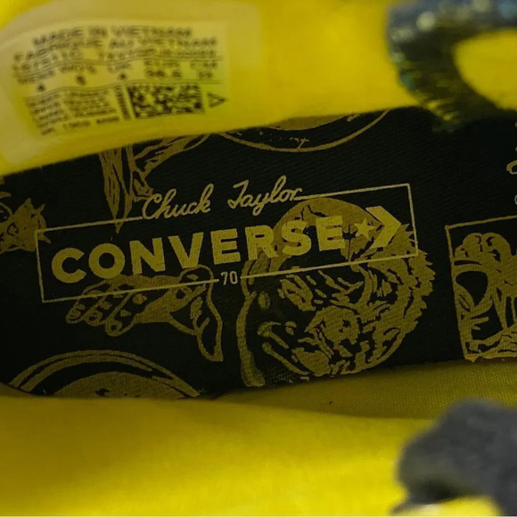 Converse dc comics x Chinatown Market x Chuck 70 Hi Gotham City Glow In Drk Shoe - Picture 13 of 15